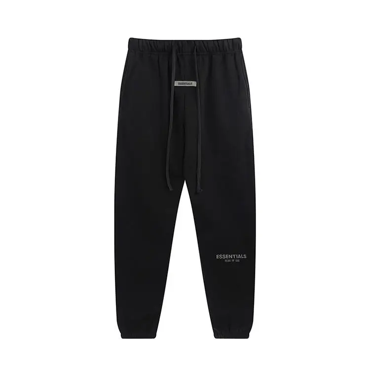 manufacture custom luxury unisex french terry clothing essential tracksuit 2 pieces sport hoodie and pants set for men