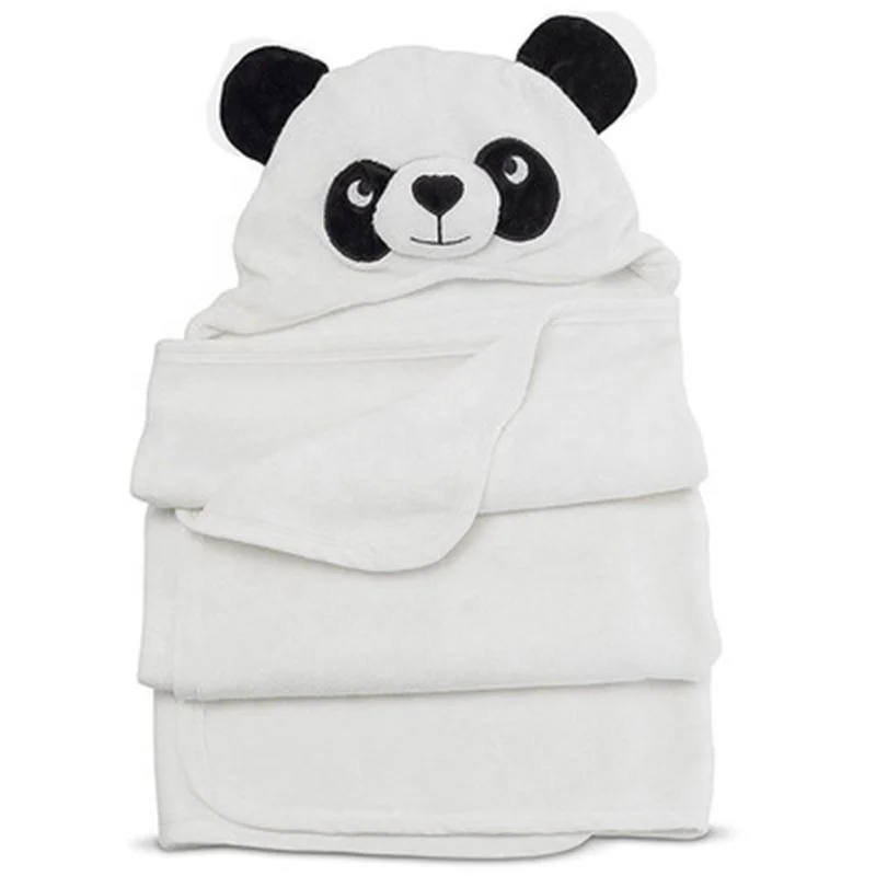
 Оптовая продажа, детское бамбуковое полотенце с капюшоном в виде панды, органическое бамбуковое полотенце  