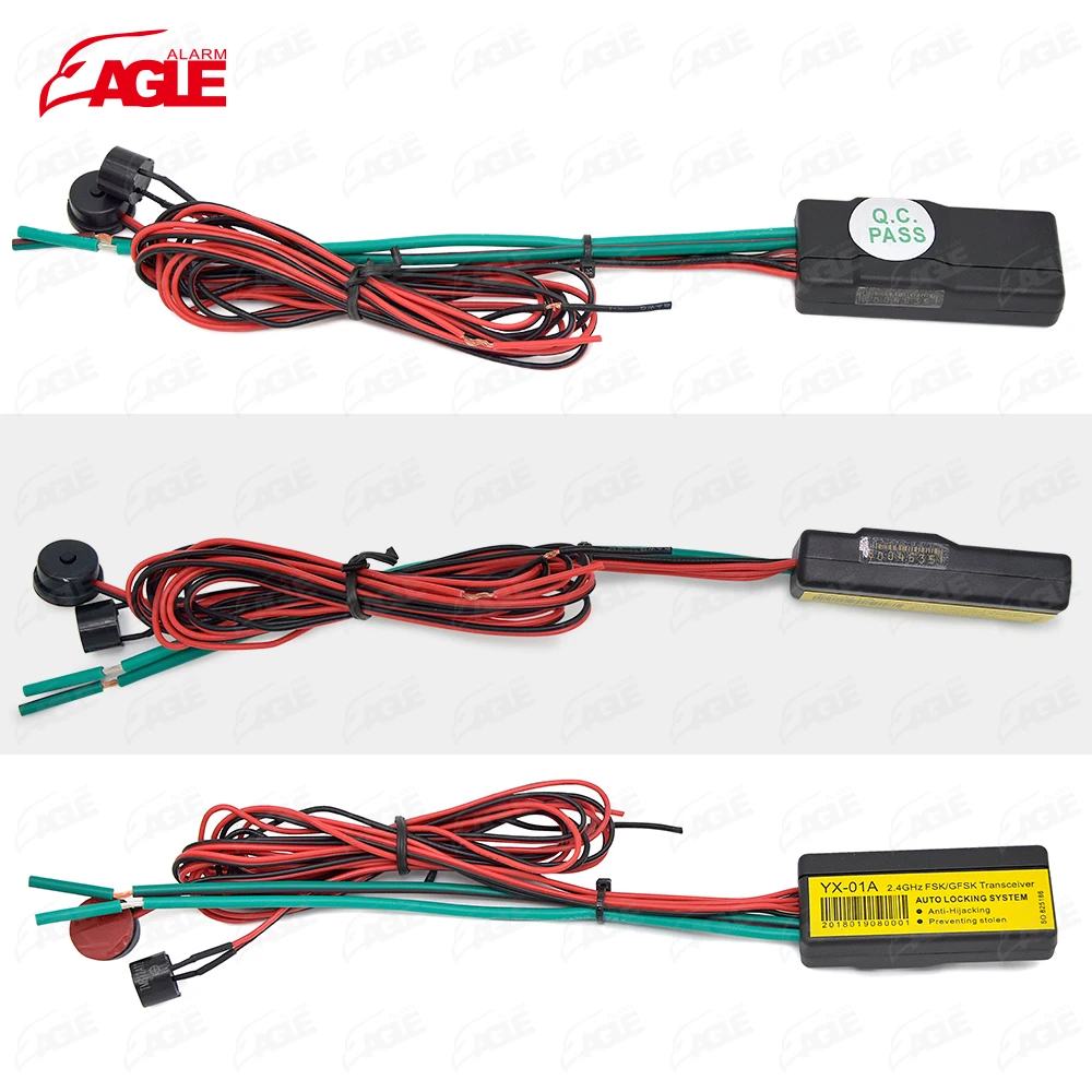 Vehicle car alarm system wireless 2.4GHZ rfid engine oil cut car immobilizer system alarma de carro in South American market