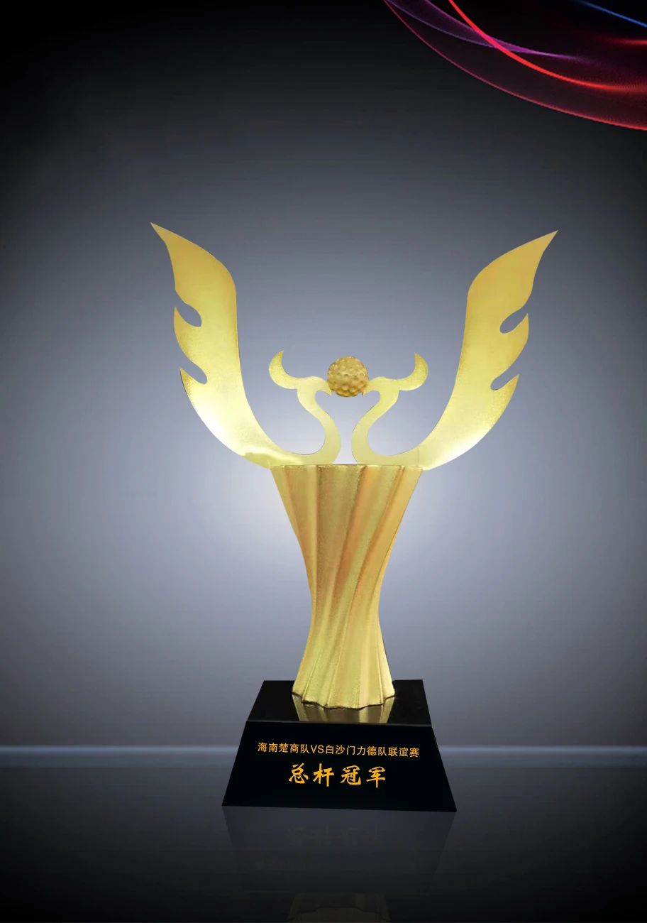 Metal Brass Palm Tree Gifts Palm Tree Desk Decoration Metal Golden Trophy