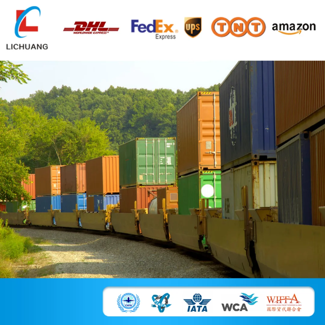 Railway Shipping Company Logistics Agent DDP from China to Portugal Europe Train Cargo Transport Service door to door