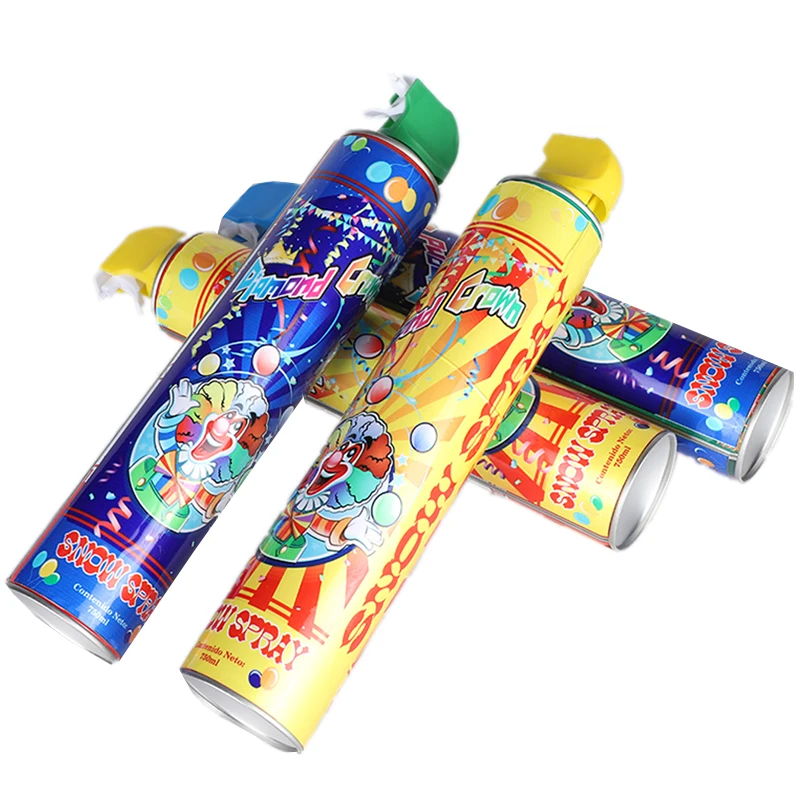 
popular wedding party foam custom party snow spray for wedding 