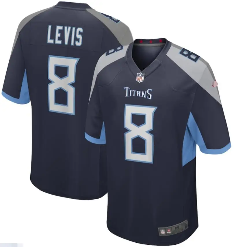 2024/25 новый сезон дизайн американские футбольные майки Levis Tennessee Titans