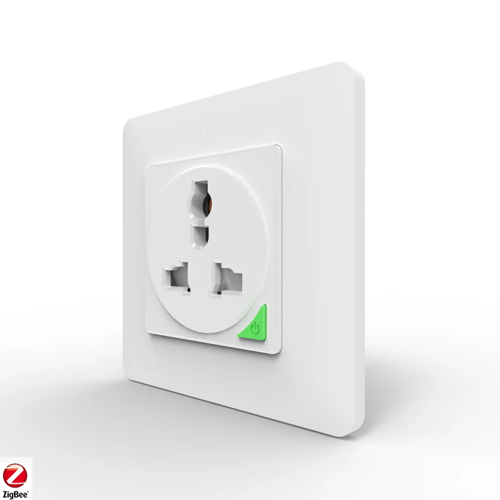 KAISI UK Standard multi socket Wall sockets Smart  PC Panel Smart home Alexa ZIGBEE wall socket