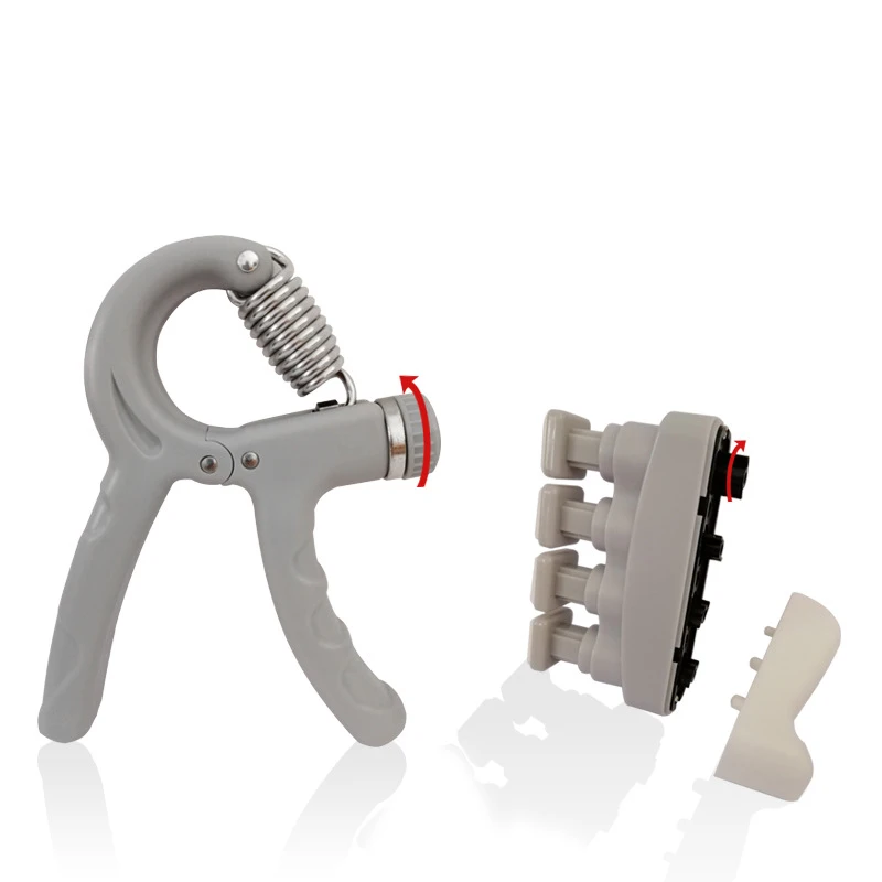 4pack Adjustable Resistance Hand Gripper Kit Finger Exerciser Trainer Hand Grip Strengthener Workout Set