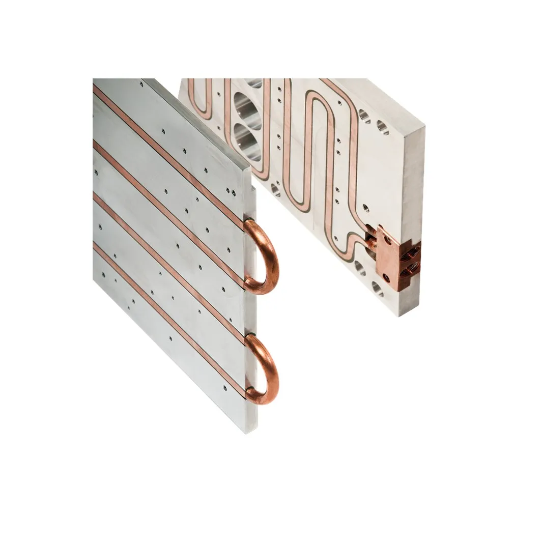 Высокоточный охлаждающий теплообменник, алюминиевый блок водяного охлаждения