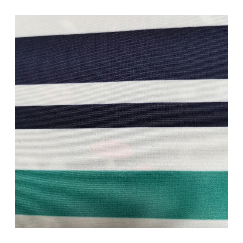 75D Printed Recycled Peach Skin Fabric 100% RPET Printing Fabric For Clothing