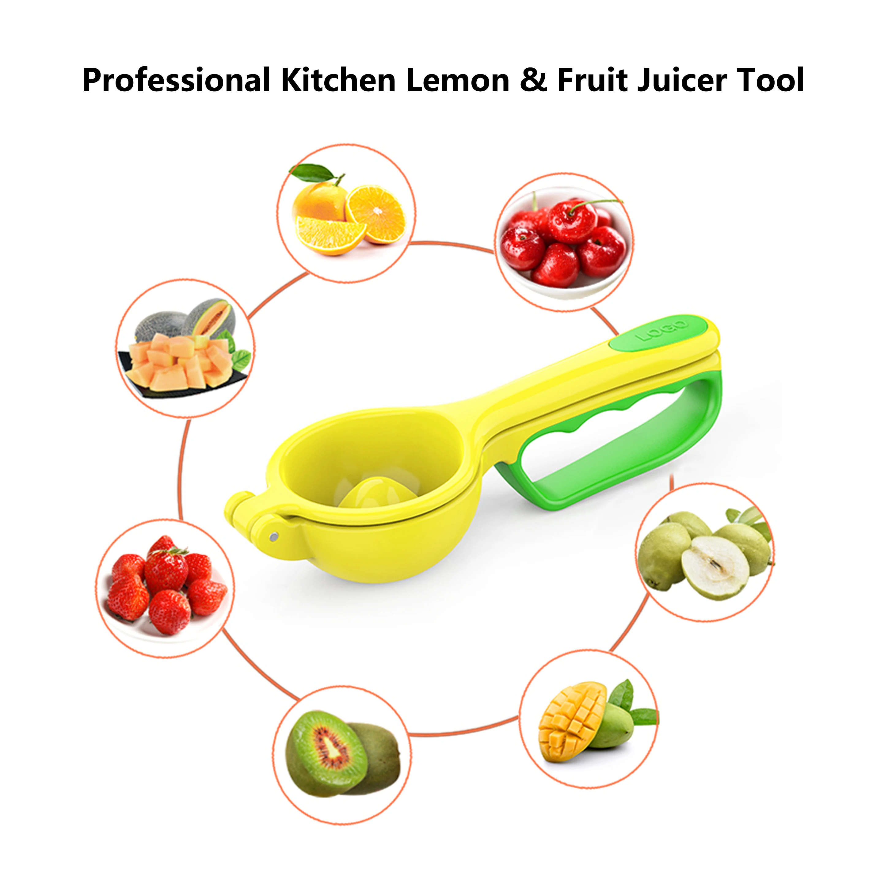 Durable Manual Press Hand Citrus Orange Juicer,Lemon Squeezer Lime Squeezer