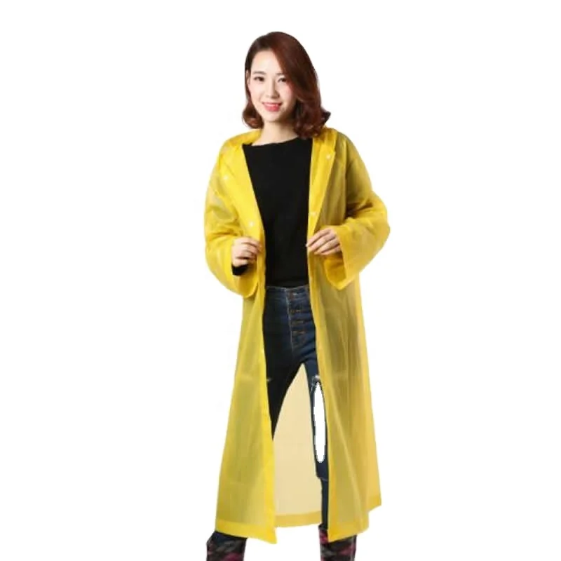 140g reusable Long EVA raincoats for adults