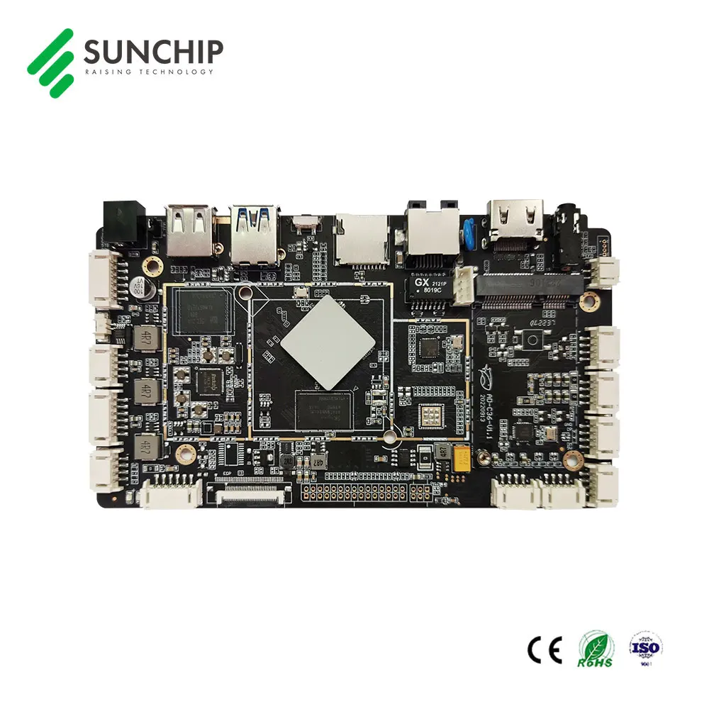 RK3288 RK3399 RK3568 RK3566 RK3588 android arm embedded board for vending kiosk POS machine