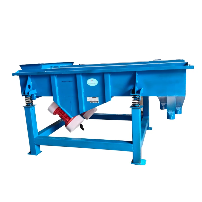 Supplier Price 1000*3000mm Rock Cement Powder linear Vibrating Screen Sand Siever Machine