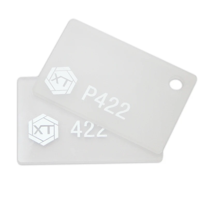 Изготовленный на заказ размер рассеивающий диффузный белый пластиковый матовый светодиодный рассеиватель акриловый лист