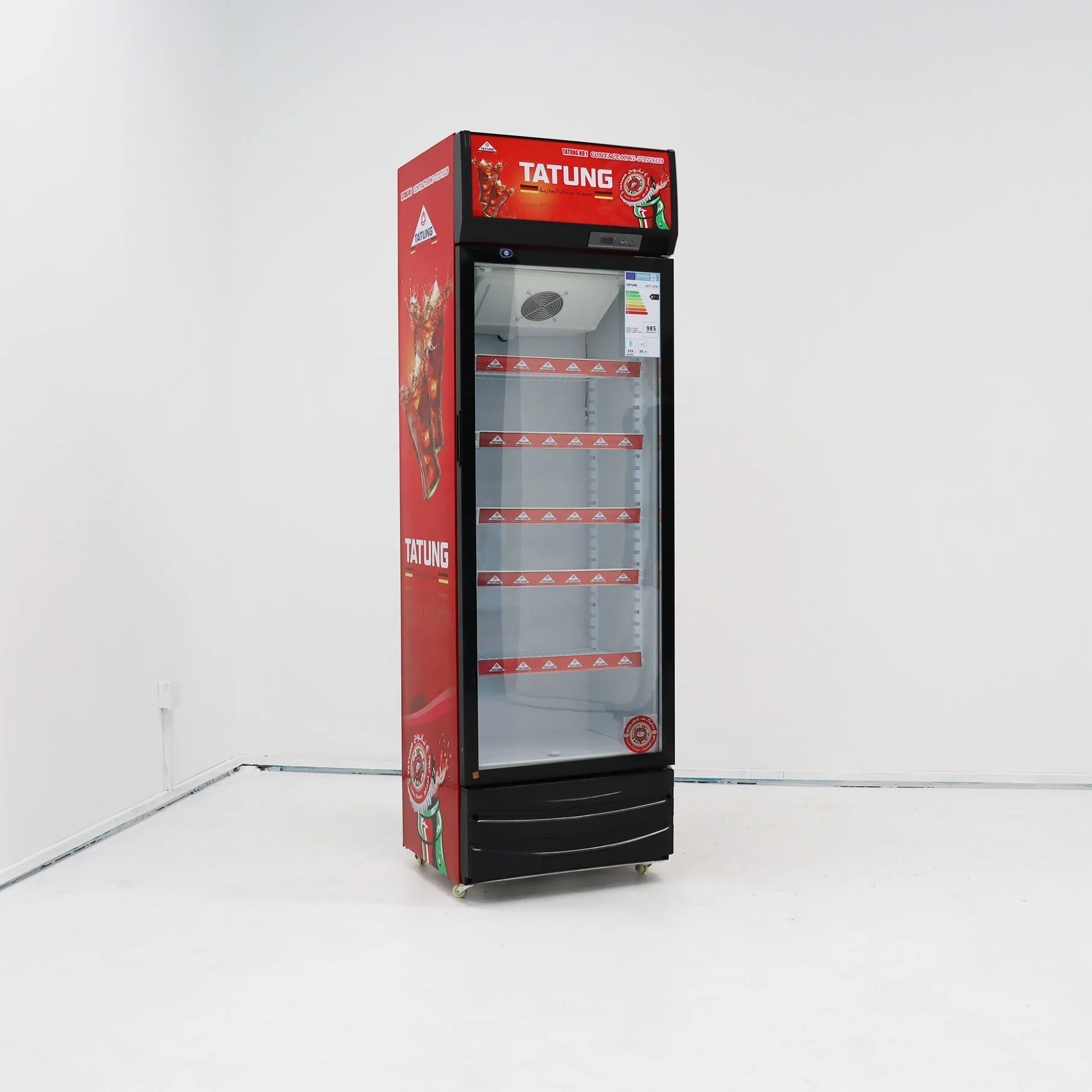 hot sale vertical soft drinks /milk coolers for supermarket shop restaurant