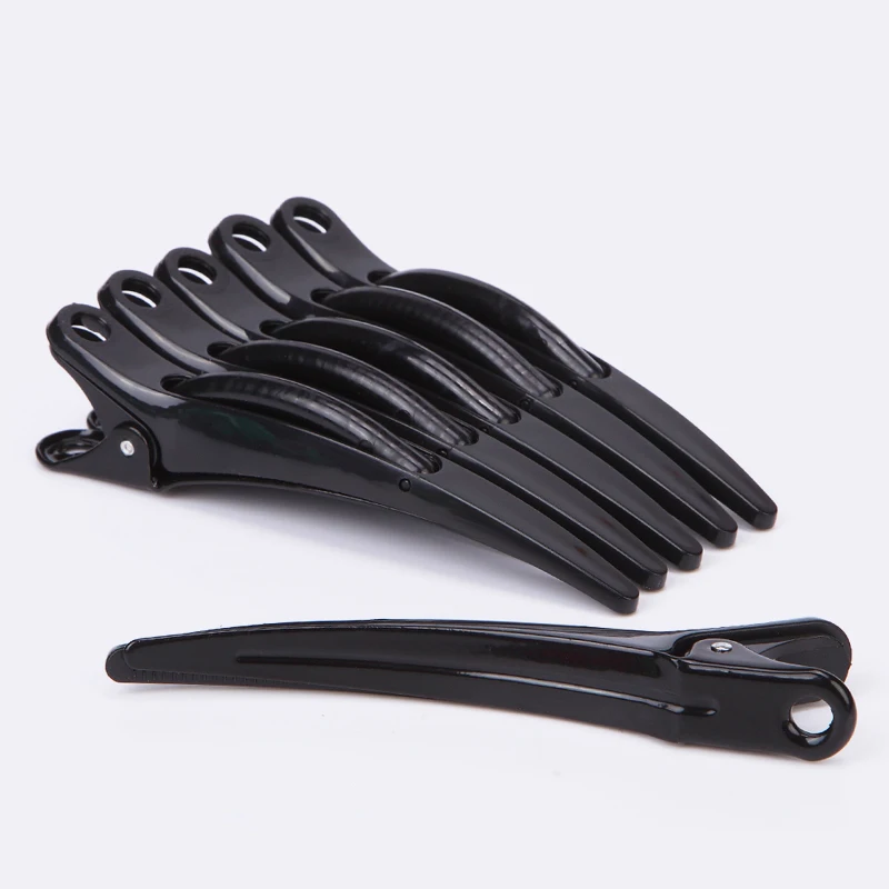 Клипса для укладки волос на заказ с логотипом, горячая Распродажа, инструмент для салона, Антистатическая клипса для волос из АБС-пластика