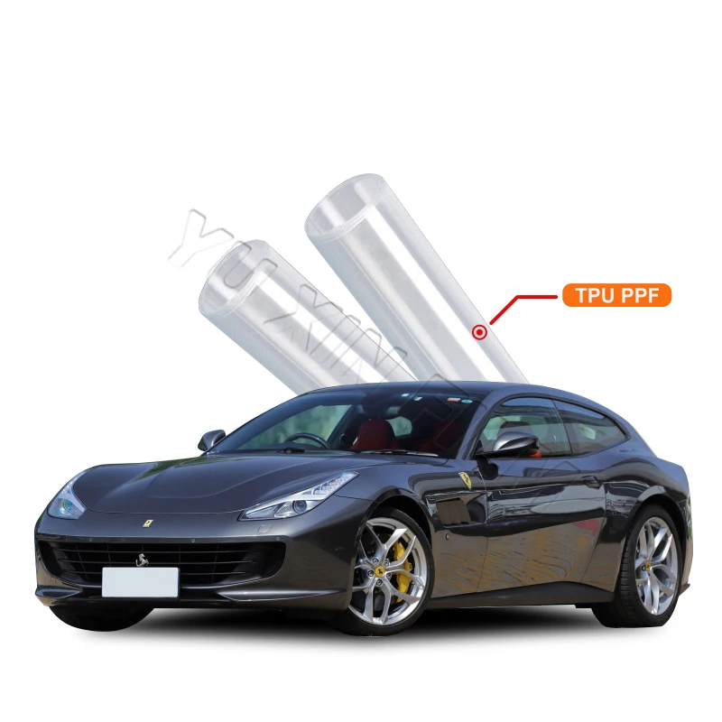Anti Scratch Wrap Self Adhesive Sunroof Premium Thick Self Healing Clear Automotive Glossy Tpu Paint Protection Ppf For Car