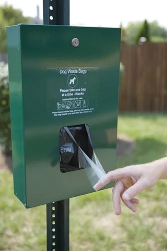 High Quality Pet Waste Station with pet waste bags Outdoor Waste Bin For Dog Poop Trash Can