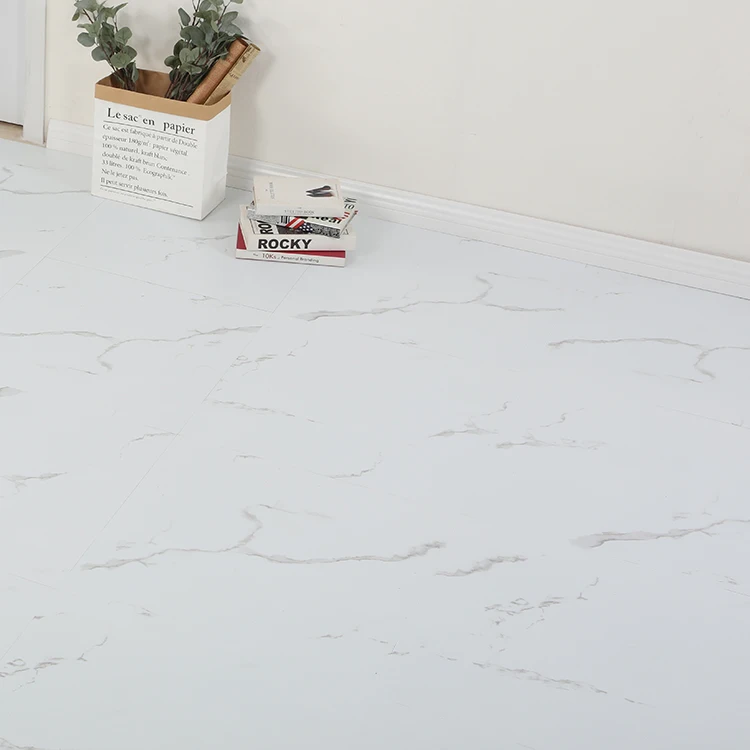 Linoleum Flooring Cheap PVC Tile Stickers Dry Bottom LVT Flooring Anti Abrasion Anti Slip Self Adhesive Vinyl Flooring