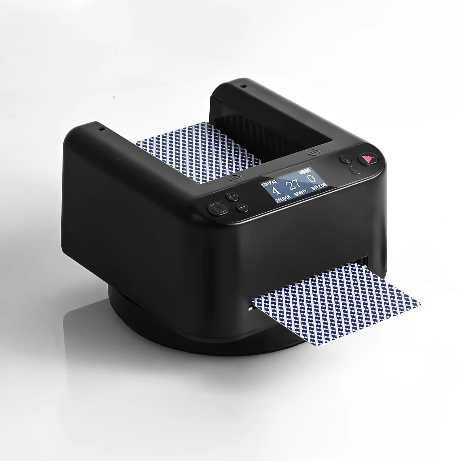 Automatic Card Dealer Machine Universal Playing Card Dealer Machine Portable Licensing Machine Black