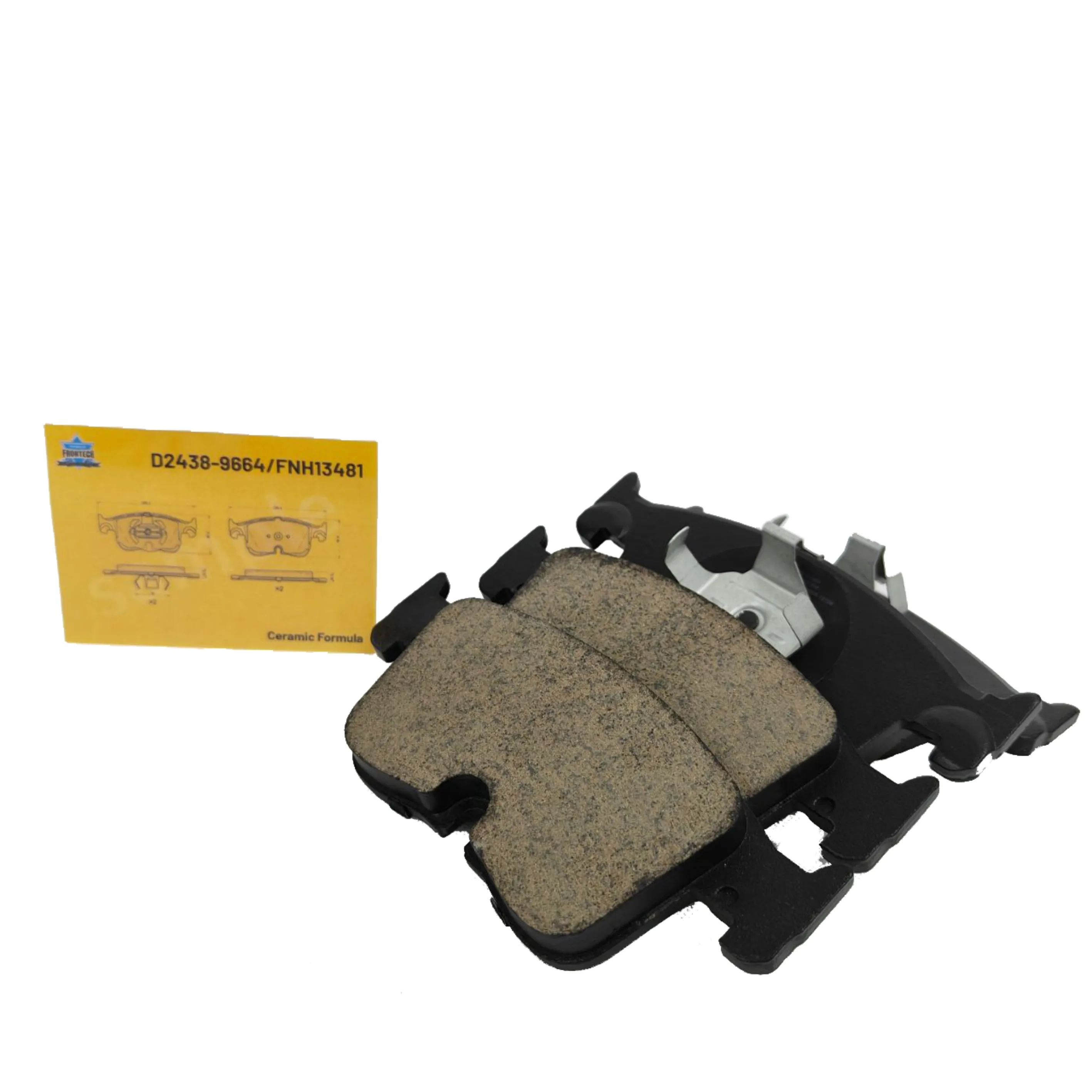 Wholesale Frontech Advanced Technology Brake Pads Kit High-Quality OEM Black 100% Tested D863-7688 Black Brake Pad Shim