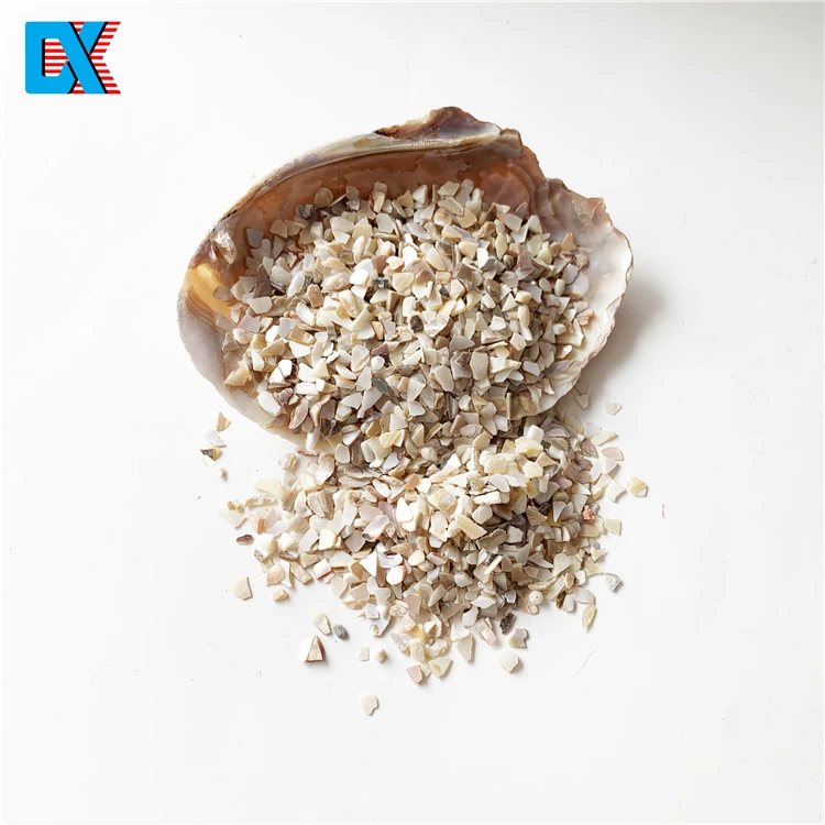 
Wholesale natural colorful crushed mother of pearl shell gravel chips for terrazzo 