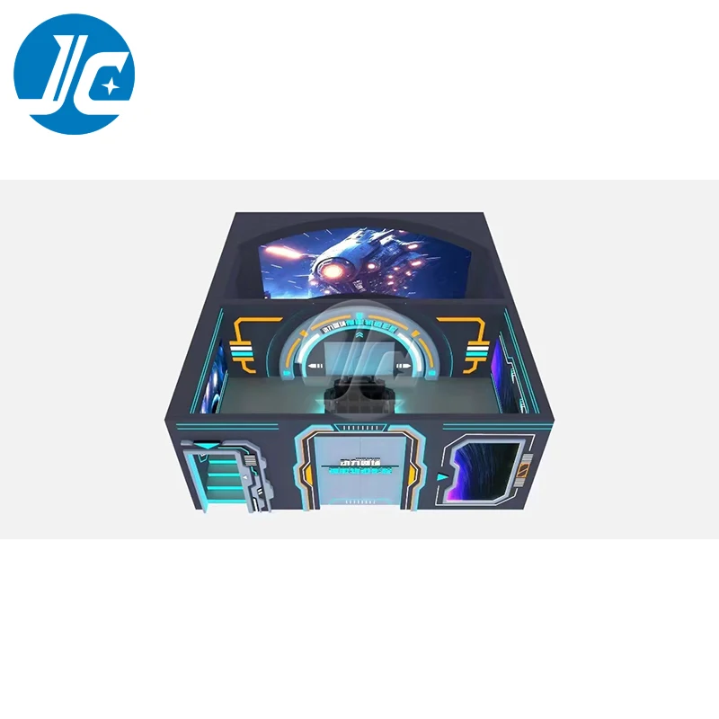 Orbital Cinema 3D Naked Eye Cinema Dinosaur Theme Virtual Reality Flying Cinema