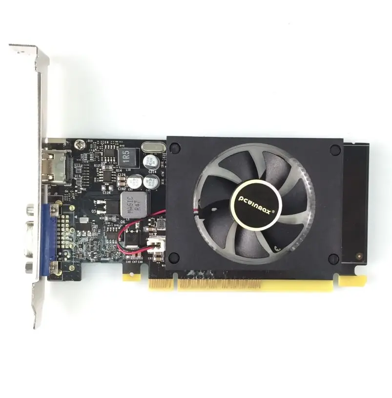 PCWINMAX OEM Support Geforce GT 710 730 1030 Low Profile 1GB 2GB 4GB Graphics Video Card Original GPU for Office Desktop