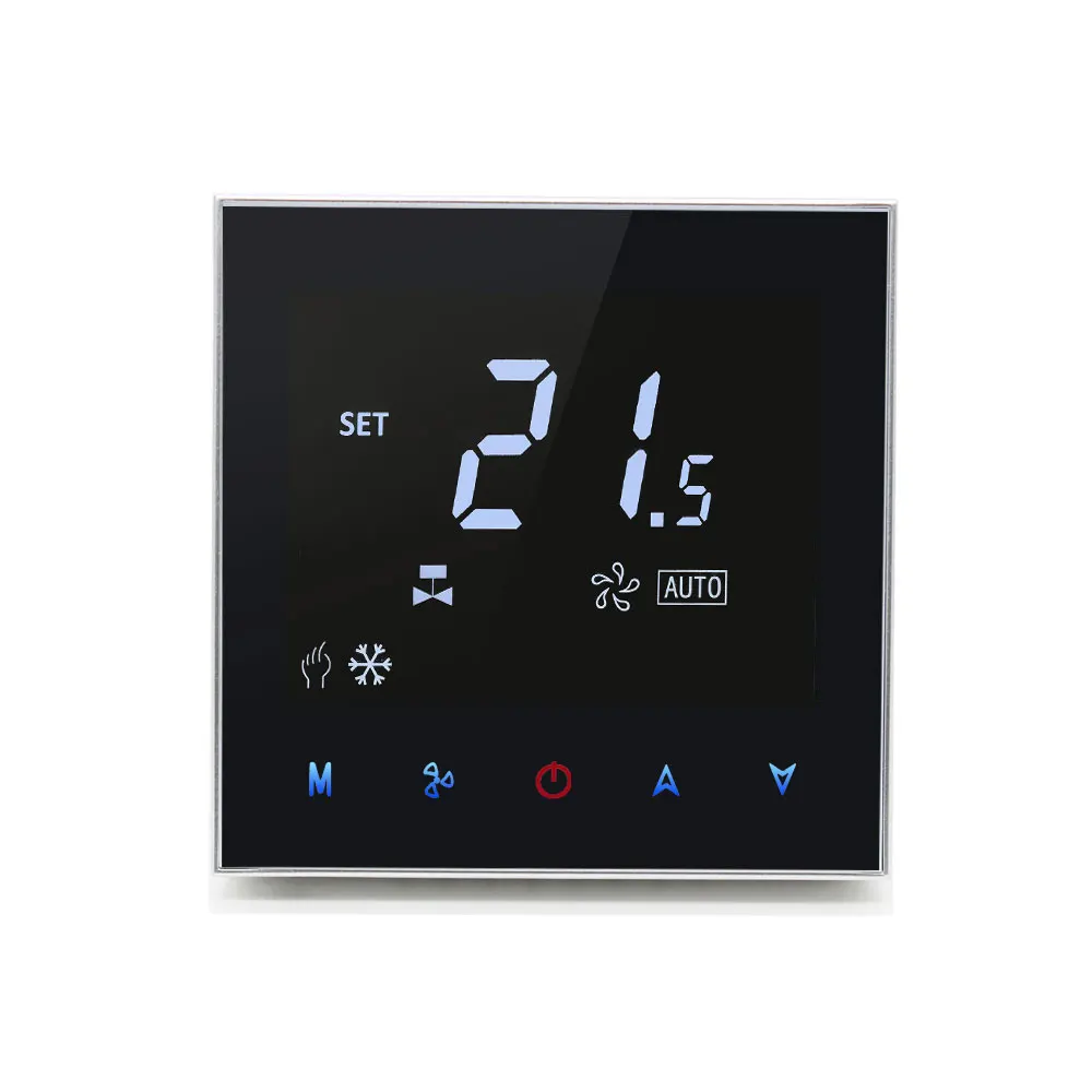 Комнатный термостат программируемая функция HVAC 2 трубы 4 матовая крышка