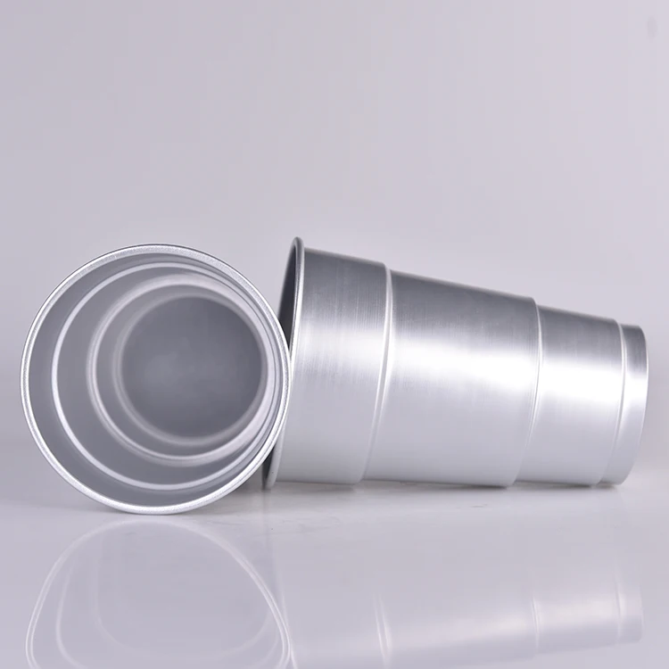 custom aluminum cups beer aluminum mugs 360ml 480ml printing coffee recyle aluminum cola cup