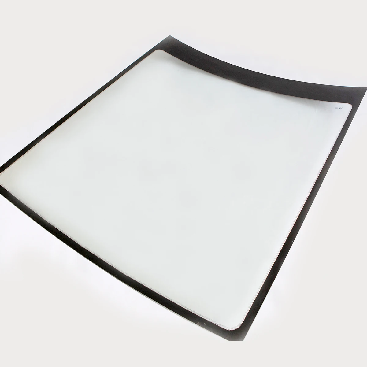 Oem толщина 5 мм черный Шелковый Печатный край dot закаленный грузовик трактор экскаватор колесный погрузчик переднее лобовое стекло