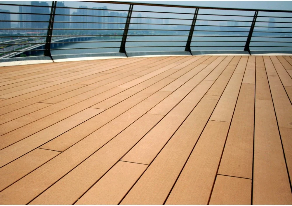 2024 highly stable wpc decking composite floor no painting garden terrace decking boat flooring