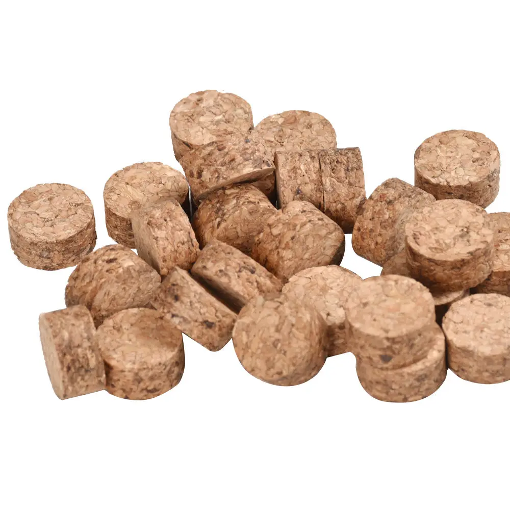 Natural Soft Wood Cork Tapered Cork Wooden Custom Shape Cork Lid For Bottle Stopper sealing