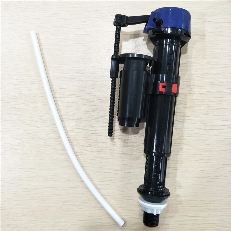 Toilet repair parts, inlet valve assembly,with float, adjustable height, with water supply hose