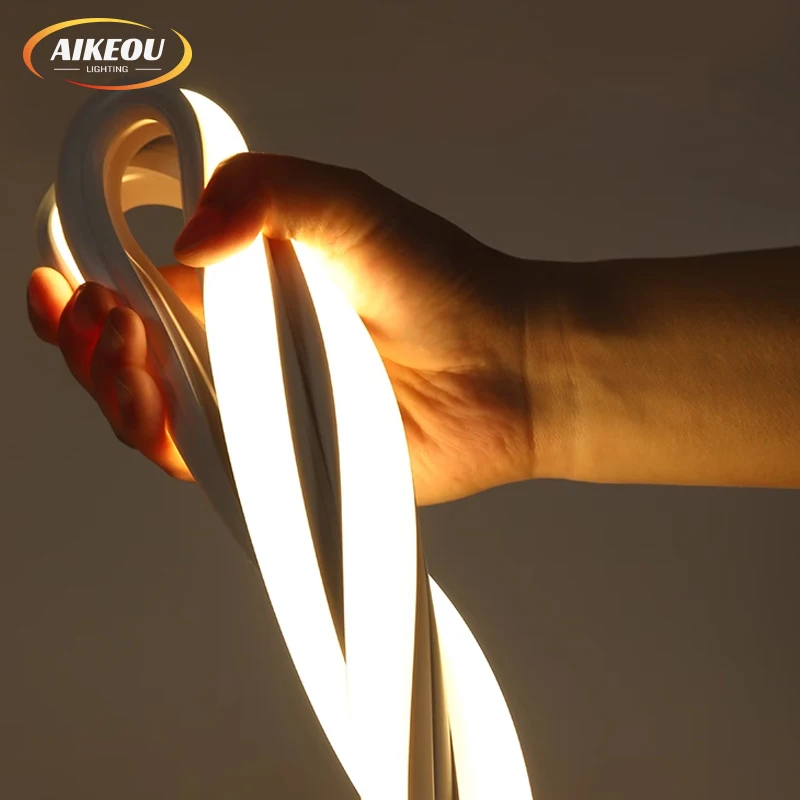 24v waterproof flexible neon strip light high density neon 1010 1212 1414 1616 2020 indoor outdoor RGB neon light