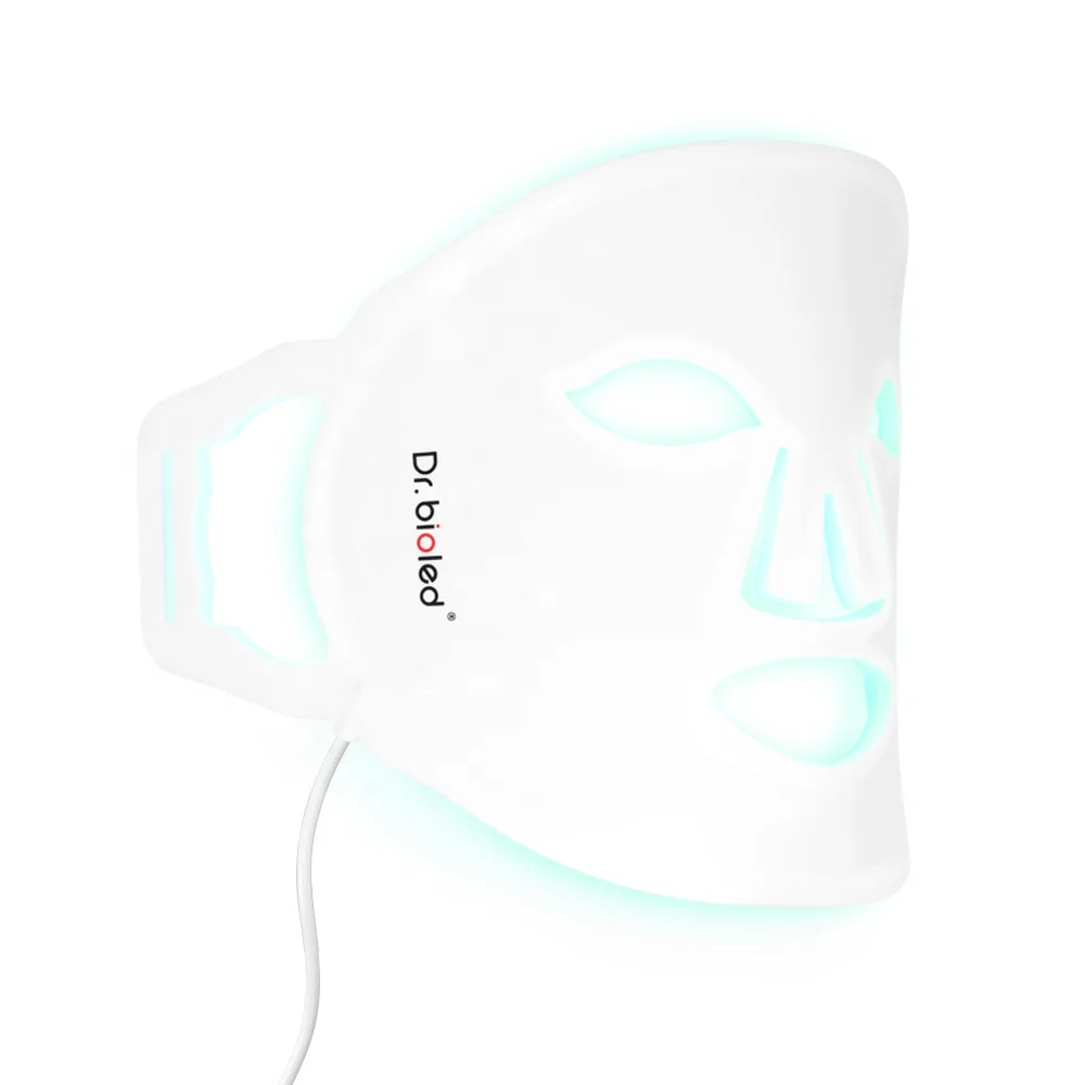 Photon Electric 7 Colors LED Bio Light Photon Therapy Facial Mask Beauty Skin Care For Skin Rejuvenation Stimulate Collagen Grow