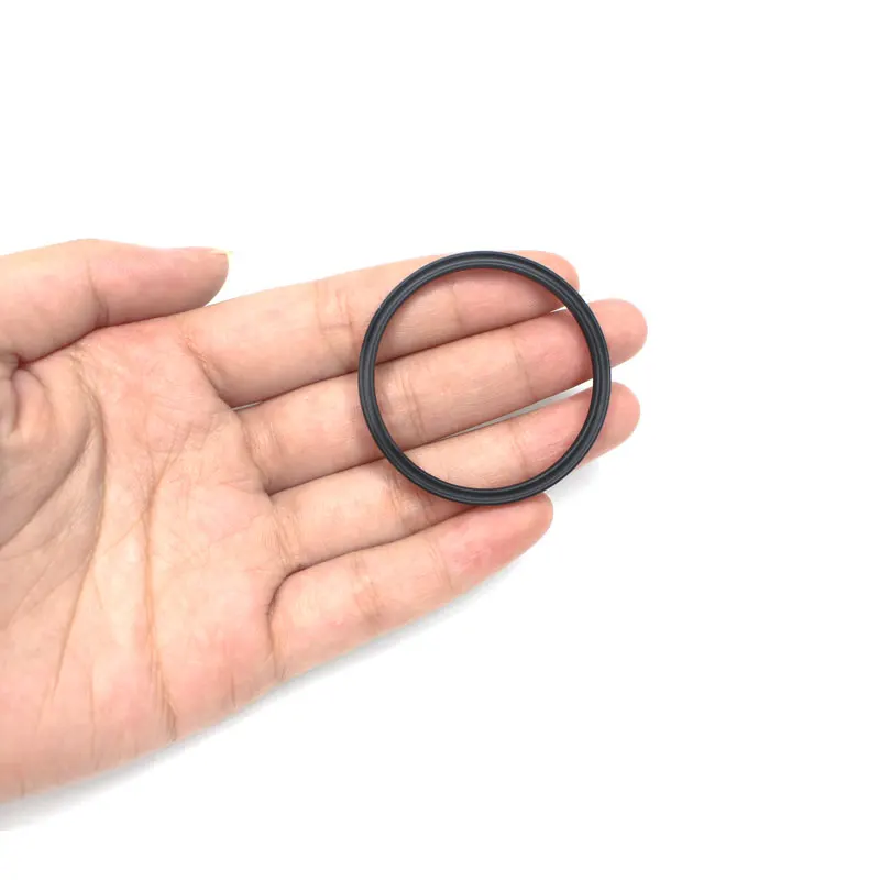 Custom Food Grade Silicone Gasket Black Valve O-Ring Seals Manufactured