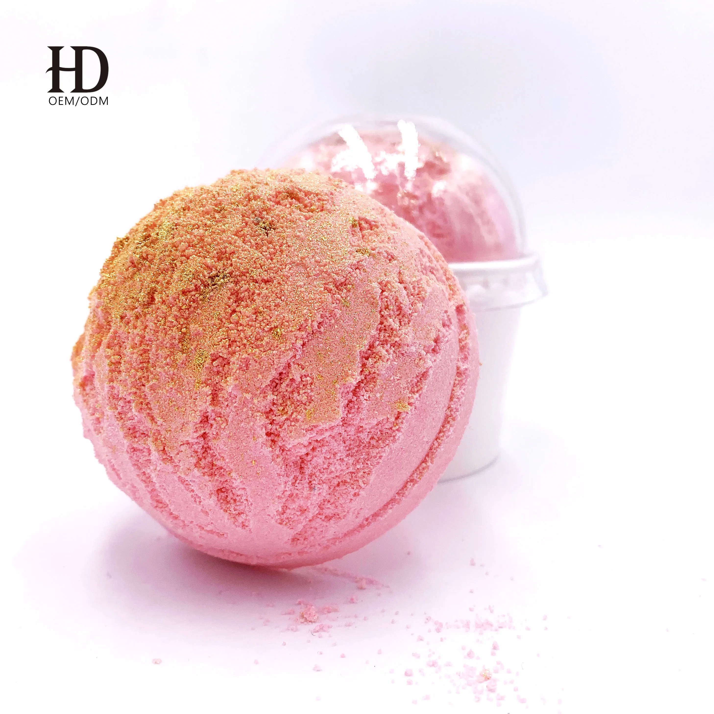 
OEM/ODM Polychromatic flower bubble bath bath salt ball explosion salt bubble bubble bath ball 