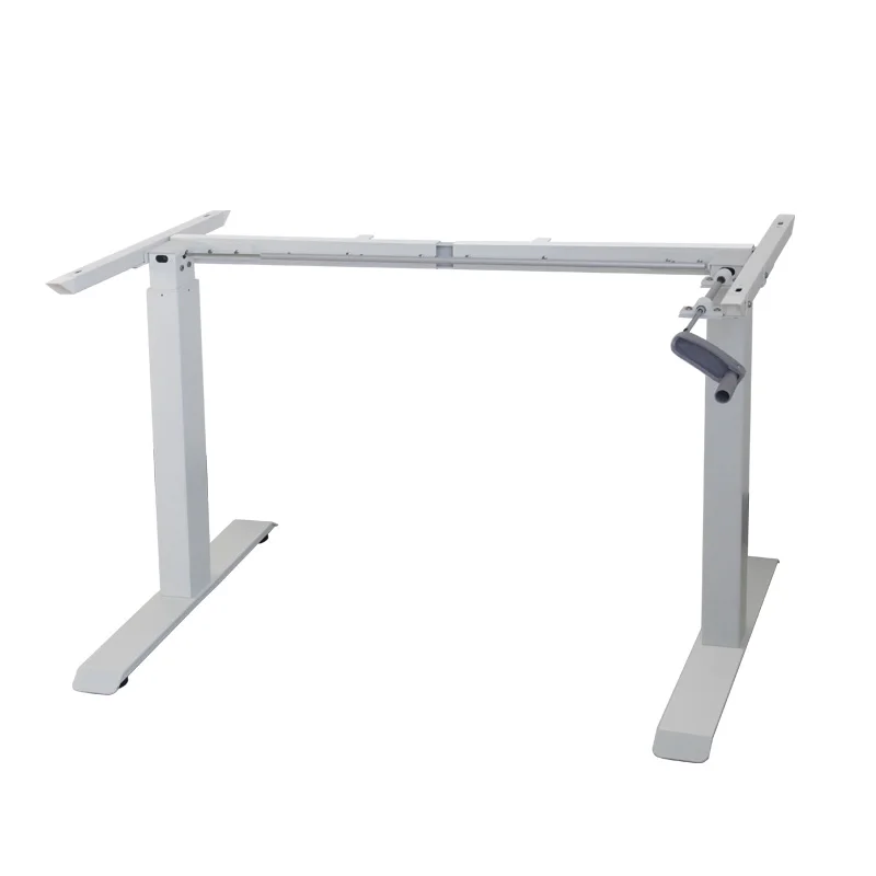 Metal Assemble Children Steady Table Manual Sit To Standing Ajustable For School Computer Adjustable Height Office Desks