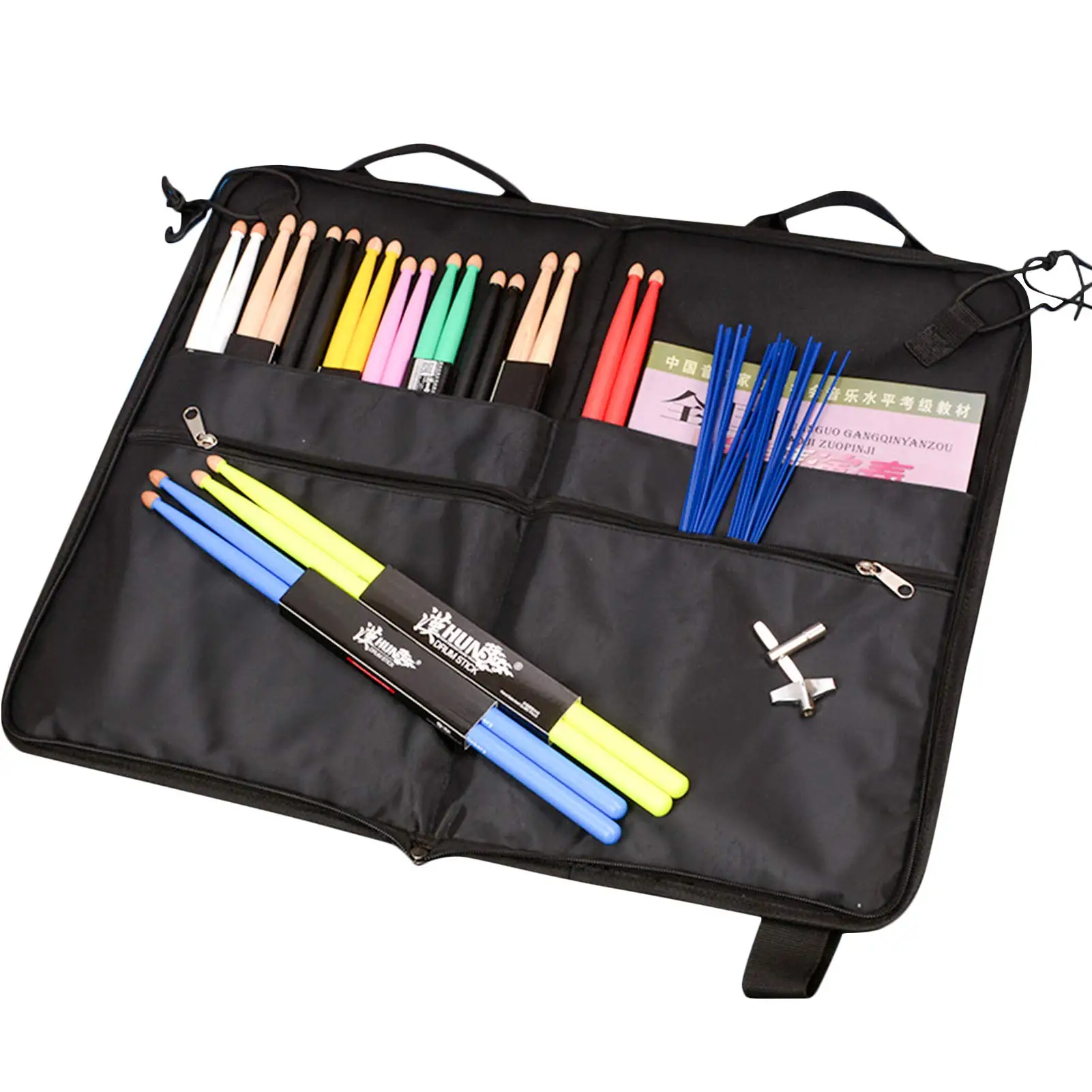 Custom Professional Drumstick Holder Drum Stick Bag pouch