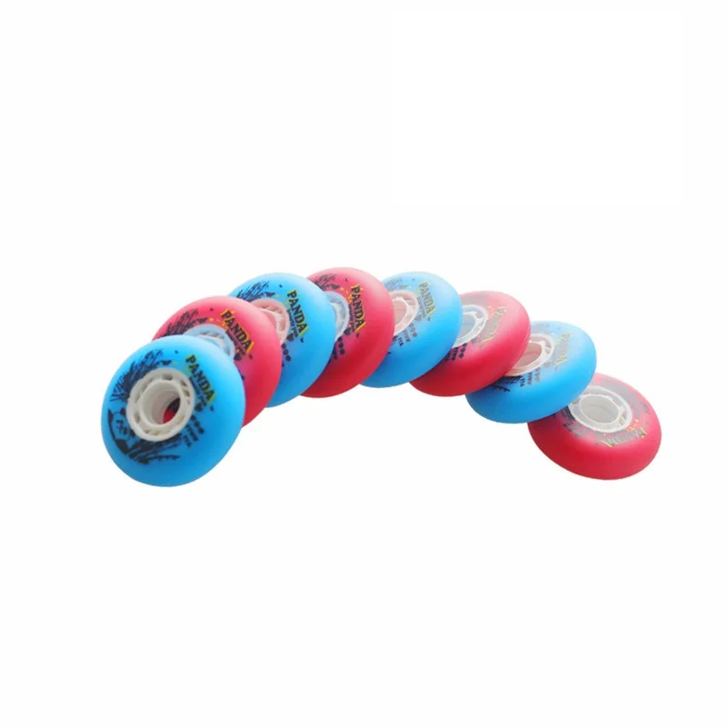 
Original Inline Roller Skate Slides Wheel Panda Print Skateboard Wheels 