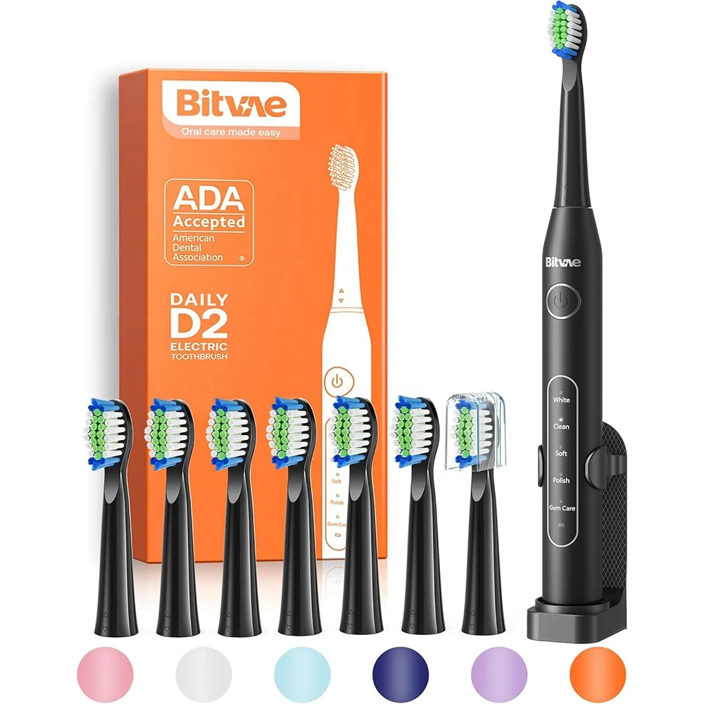 Bitvae D2 Sonic Electric Toothbrush for Adults