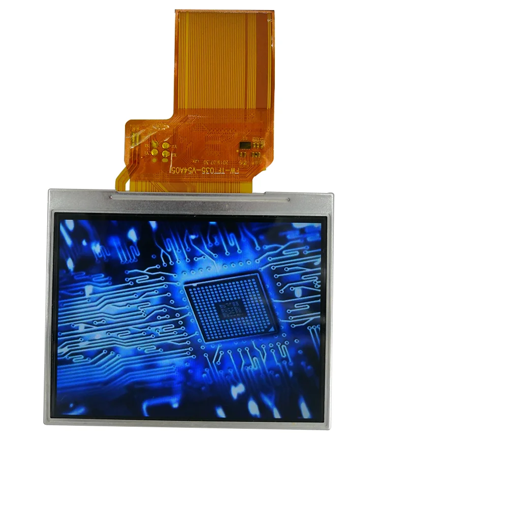Сенсорный экран NV3052C Rpi, транслотивный цветной Tft ЖК-дисплей RGB-54PIN 3,5 дюймов Ips панель дисплея