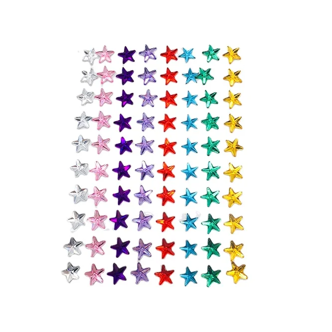NEW Rhinestone Self Adhesive Acrylic Gems star sticker-small star stickers