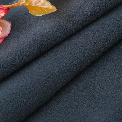 Spandex bonded custom polar fleece Fabric polyester fabric with best price polar fleece fabric supplier