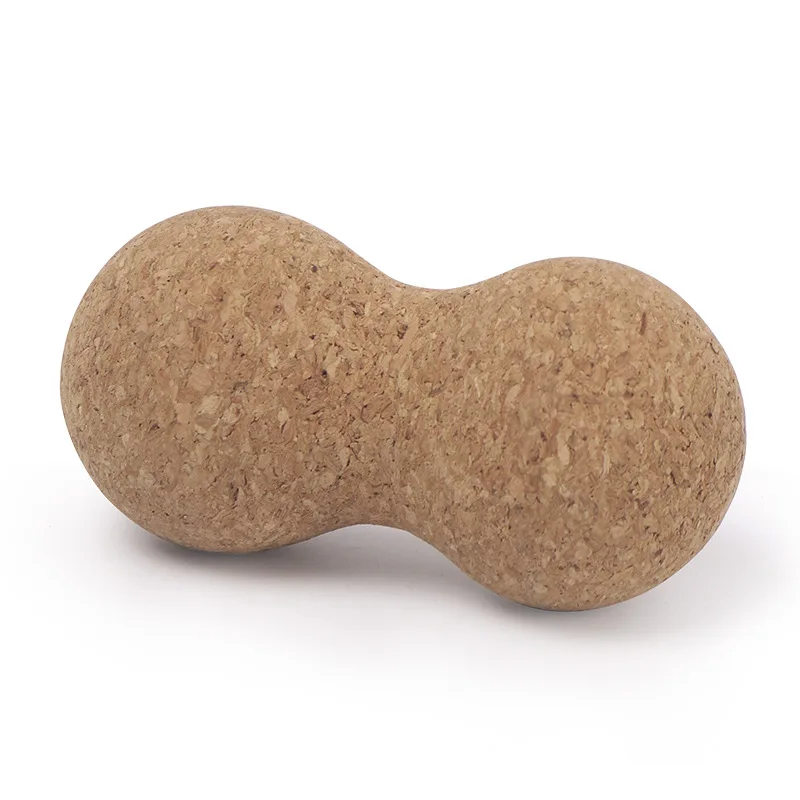 Bilink Durable Cork Peanut Ball Massager Yoga Sport Fitness Cork Peanut Massage Ball