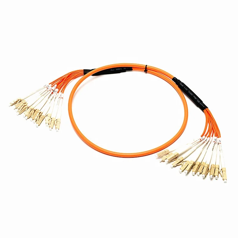 Китай, ZKP LC/UPC-LC/UPC-OM2-2.0mm-12C-MM, ветка оптоволоконного патч-корда, многорежимный патч-корд