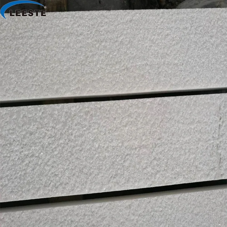 China white pearl granite bush hammered finish white granite floor tiles