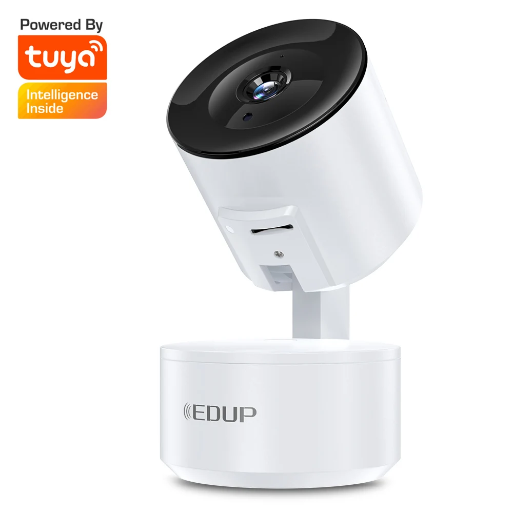 Умная IP-камера EDUP 2K HD Wi-Fi ночное видение слежение за ребенком 300 Вт