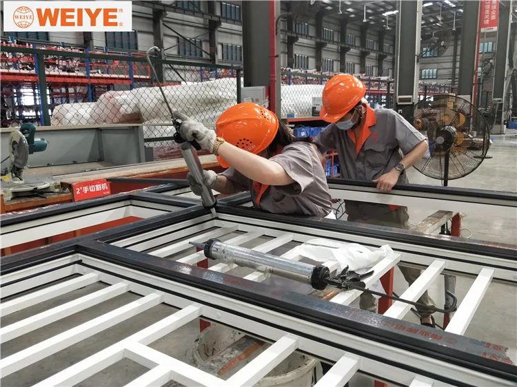 83mm Double Hung Window Vertical Sliding windows for commercial buildings