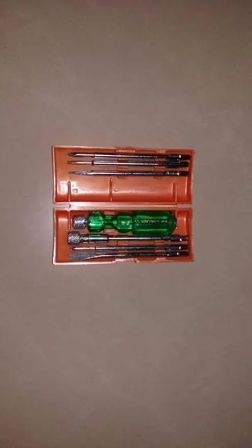 Factory Wholesale Screw Driver Set with Bulb 840 Neon Silver and Green Available at Wholesale Price from India