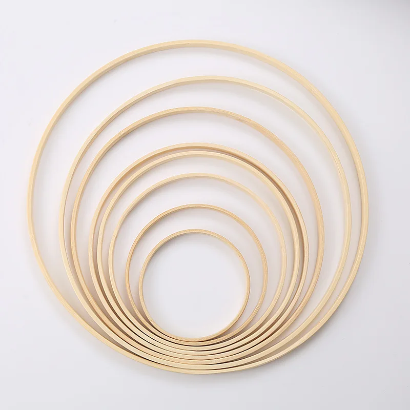 Бамбуковые кольца для рукоделия